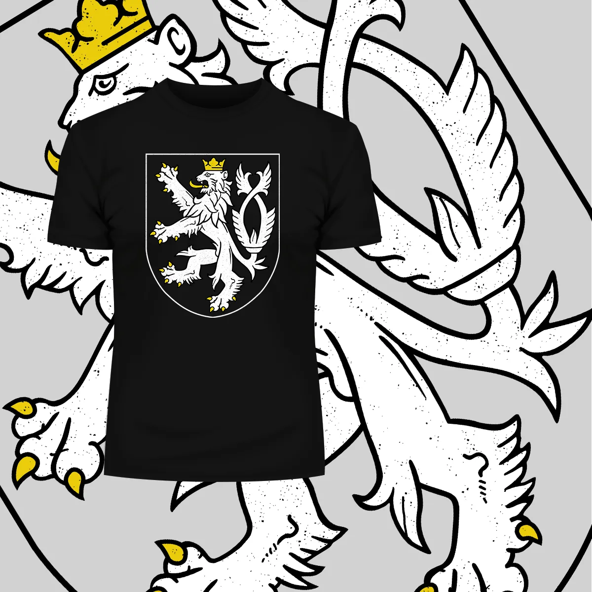 The Coat of Arms of The Czech Republic Political T-Shirt