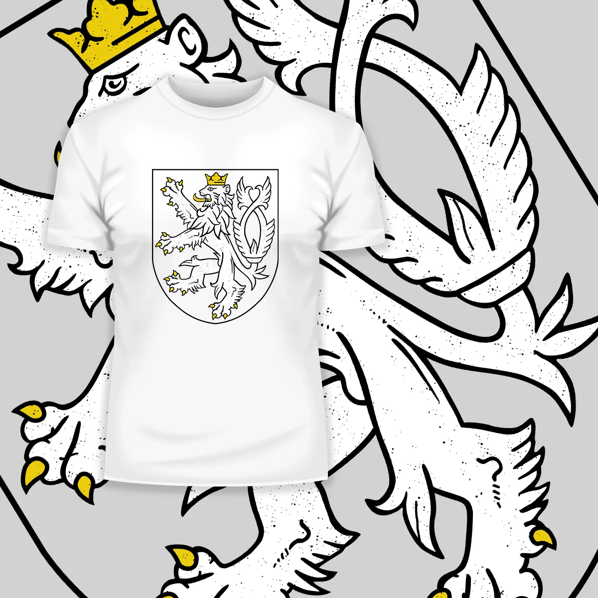 The Coat of Arms of The Czech Republic Political T-Shirt