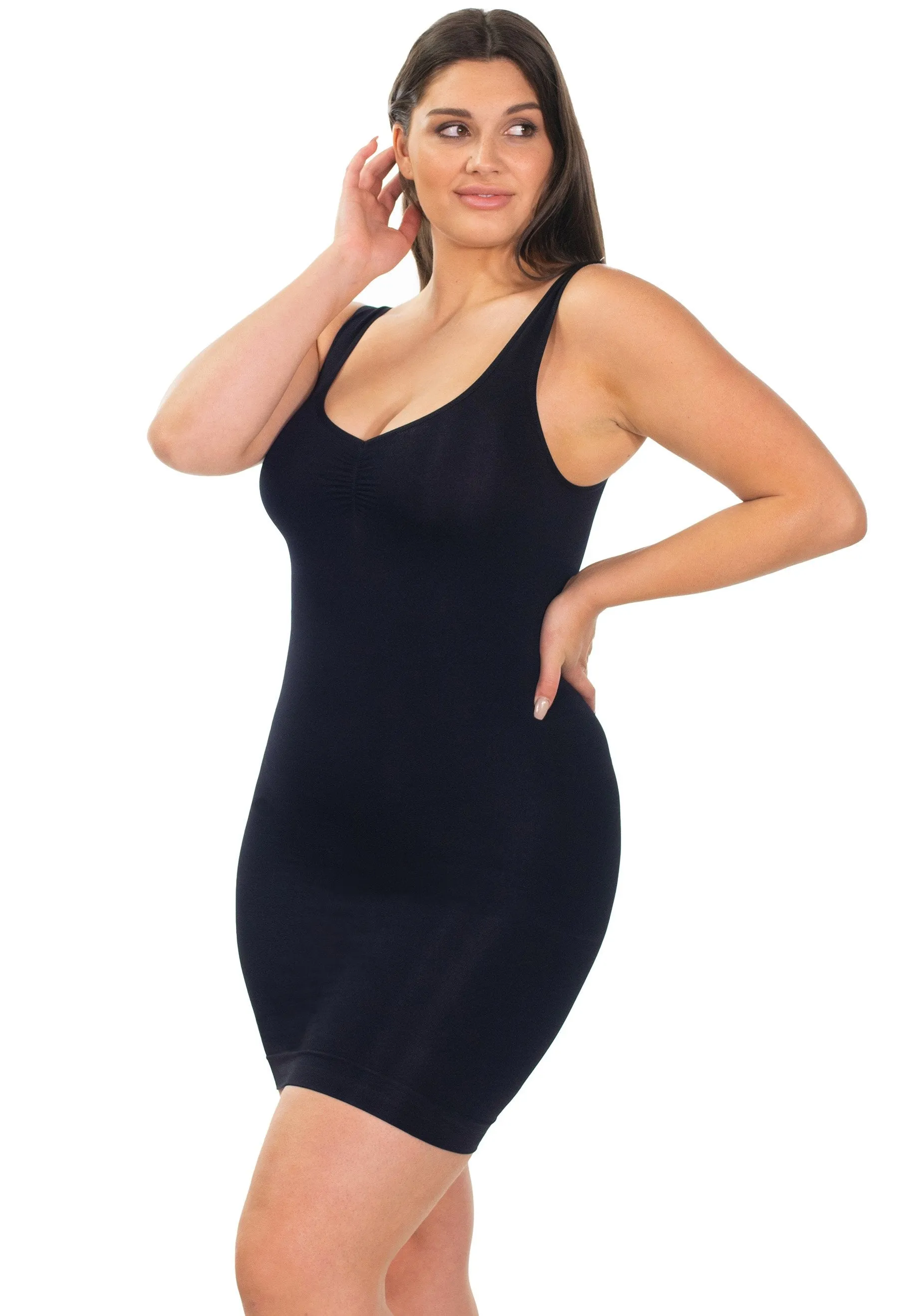 Ultra Light Shaping V-Tank Curvy Slip