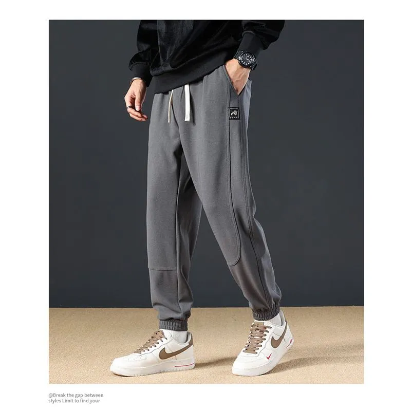 Versatile Trendy Tapered Twill Sweatpant