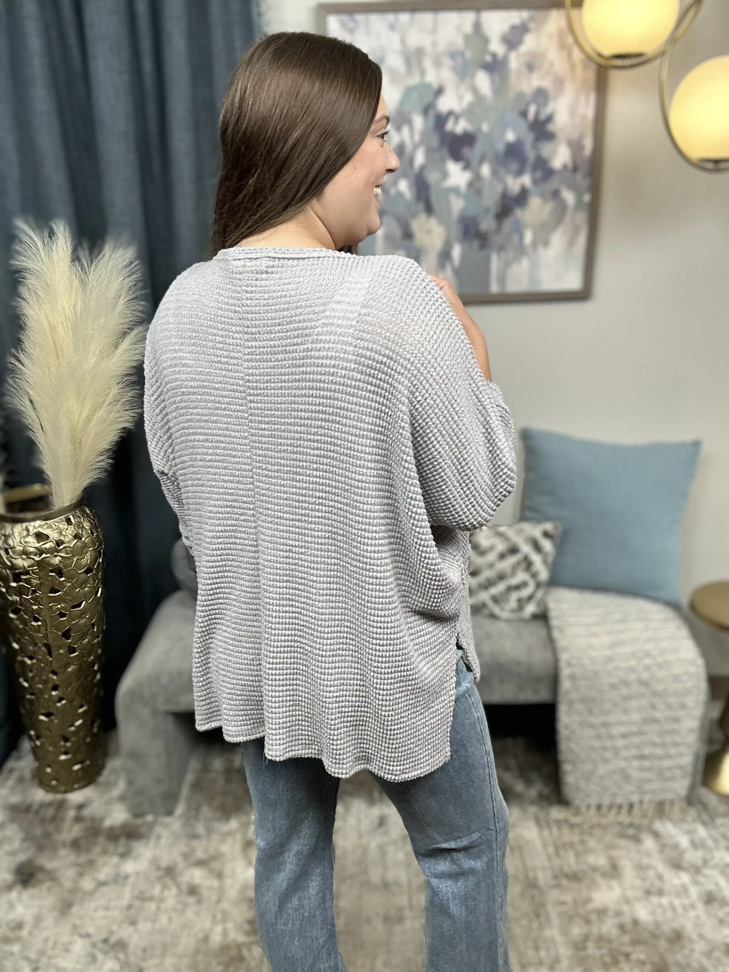 Watch The Story Unfold 3/4 Sleeve Sweater