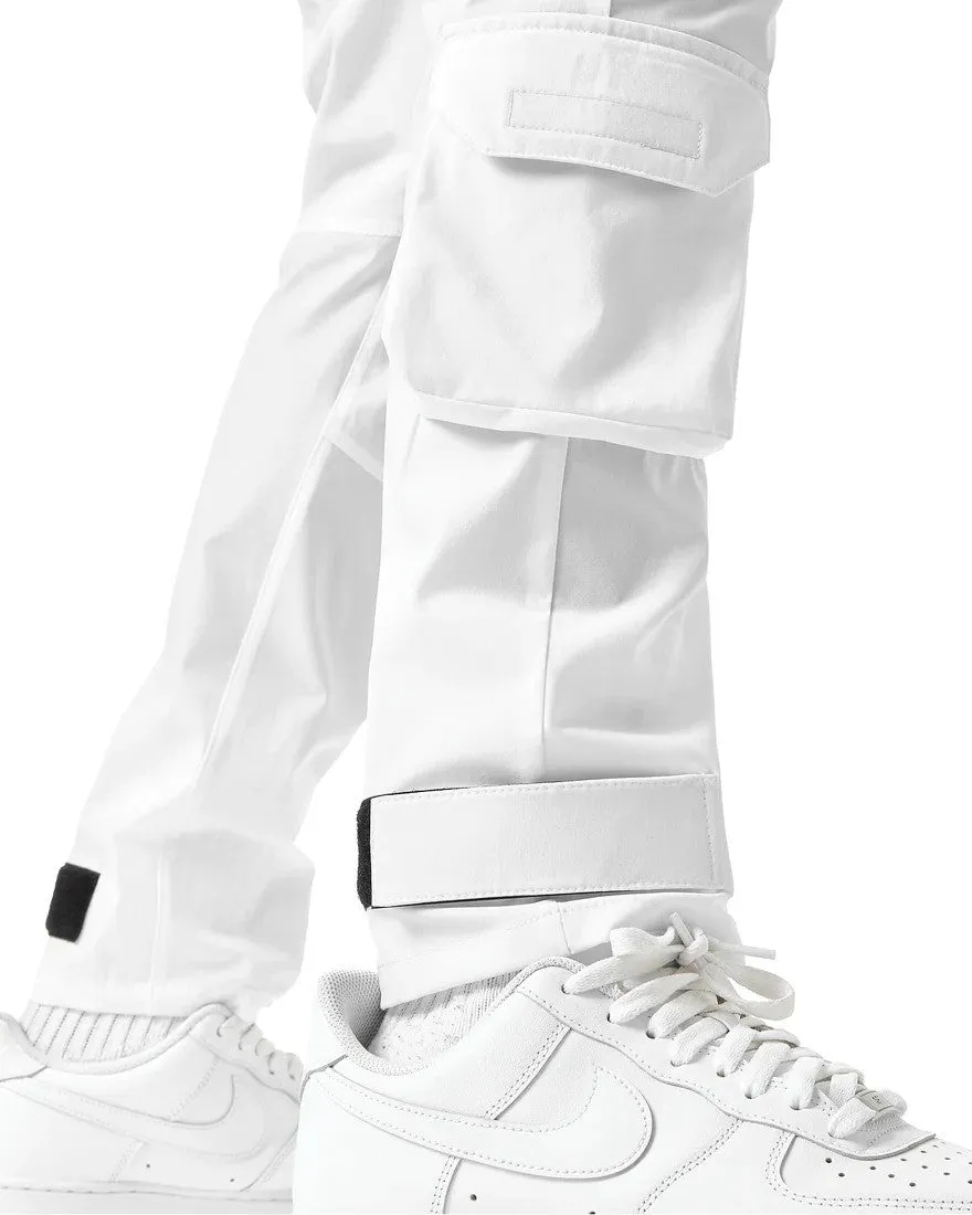 White Cargo Pants