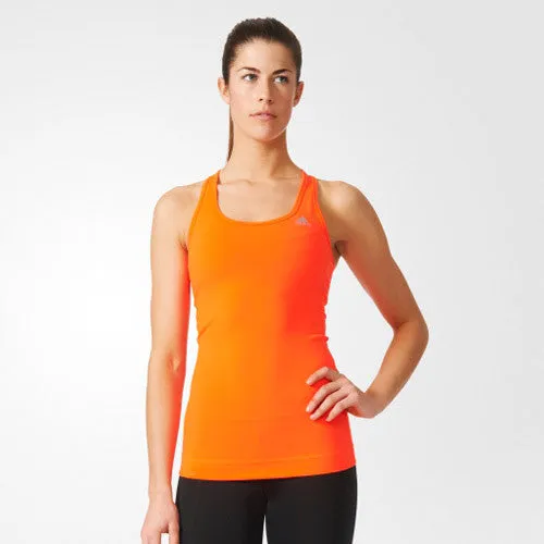 WOMEN TRAINING TECHFIT TANK TOP ORANGE