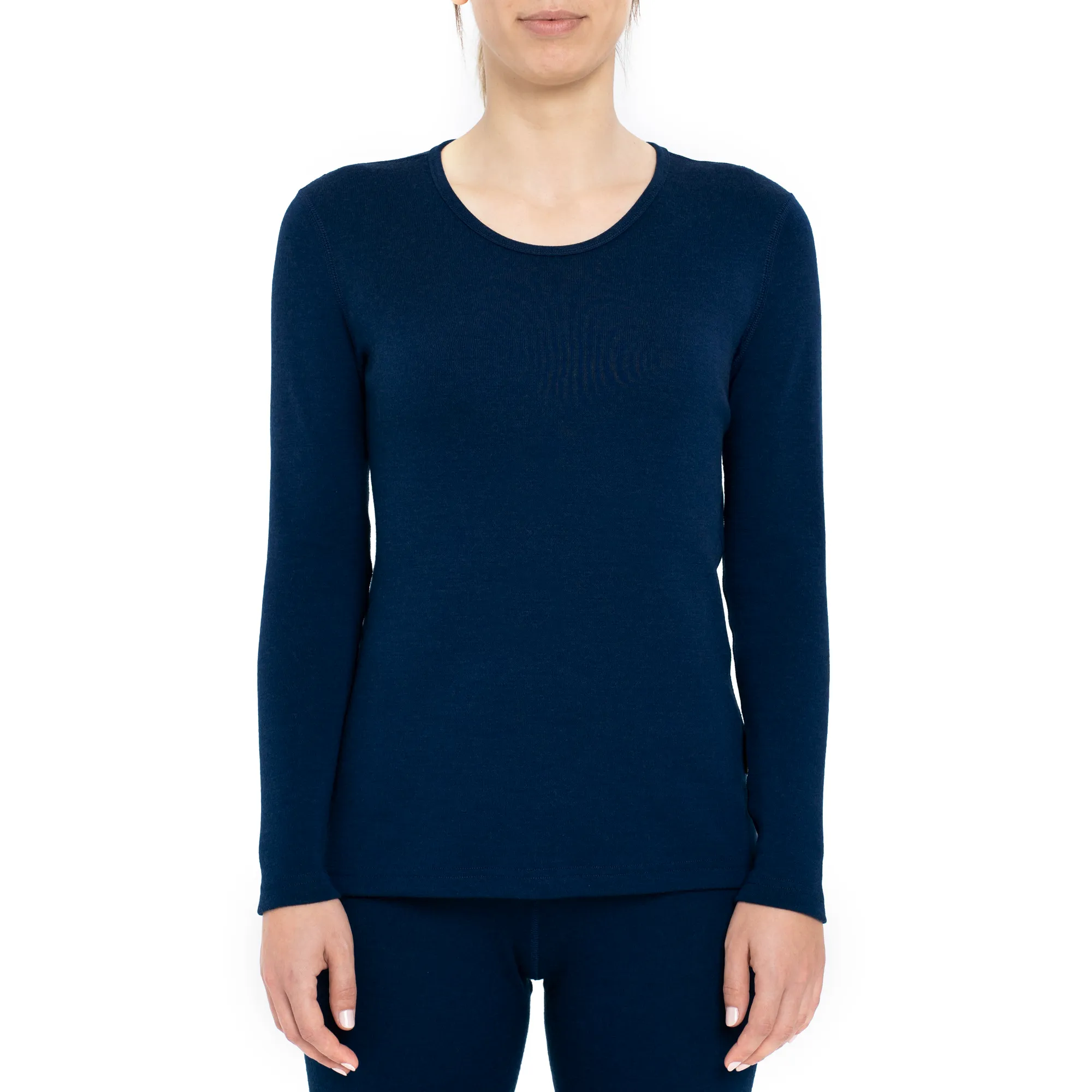 Women's 250 Long Sleeve & Bottoms 2-Piece Dark Blue