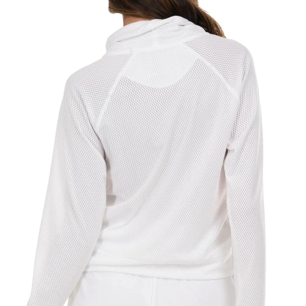 Women's High Neck Long Sleeve Tennis Pullover