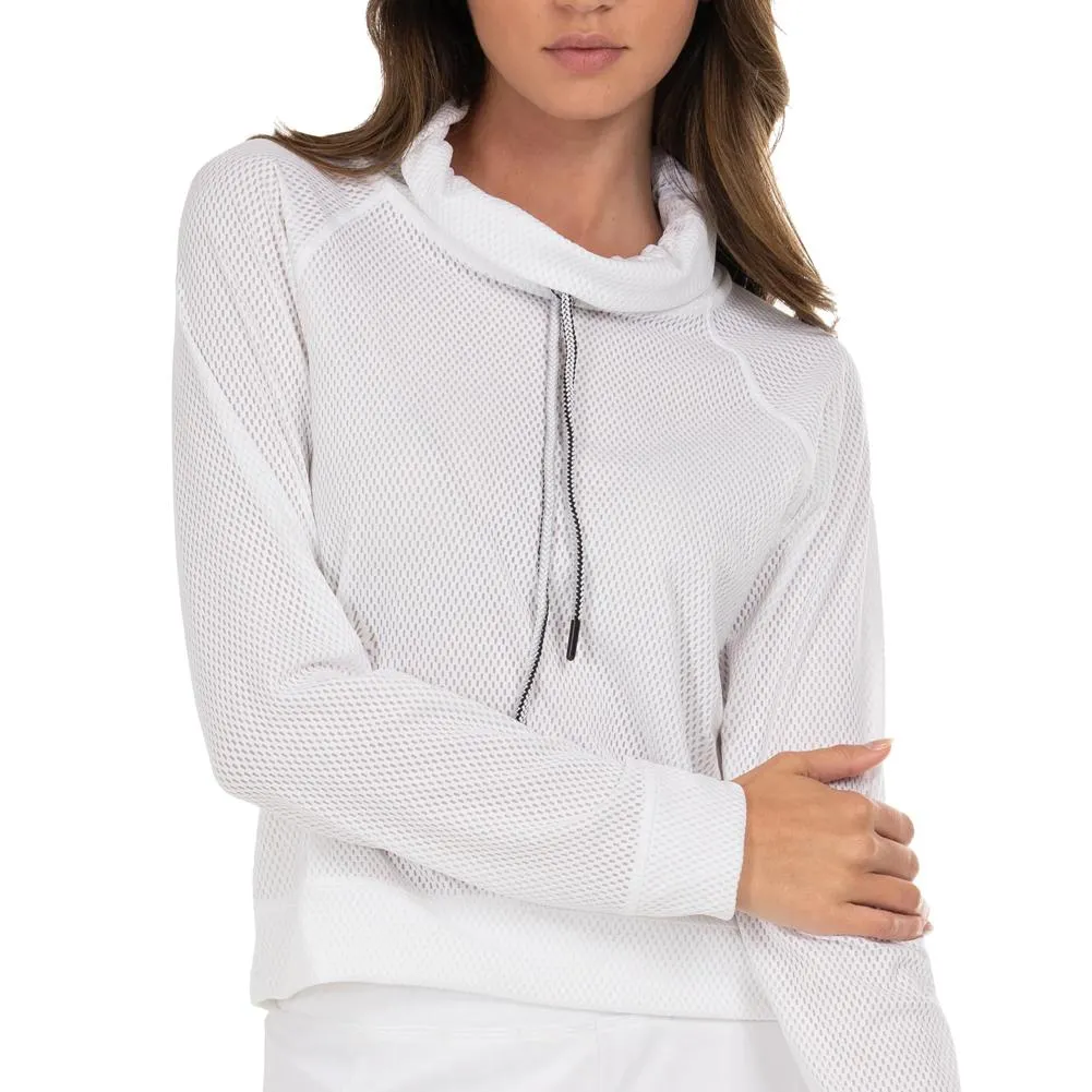 Women's High Neck Long Sleeve Tennis Pullover