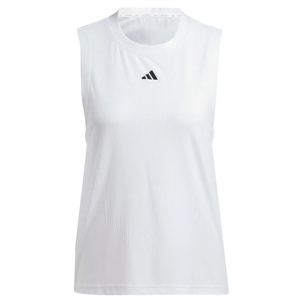 Womens Pro Match Tennis Tank White