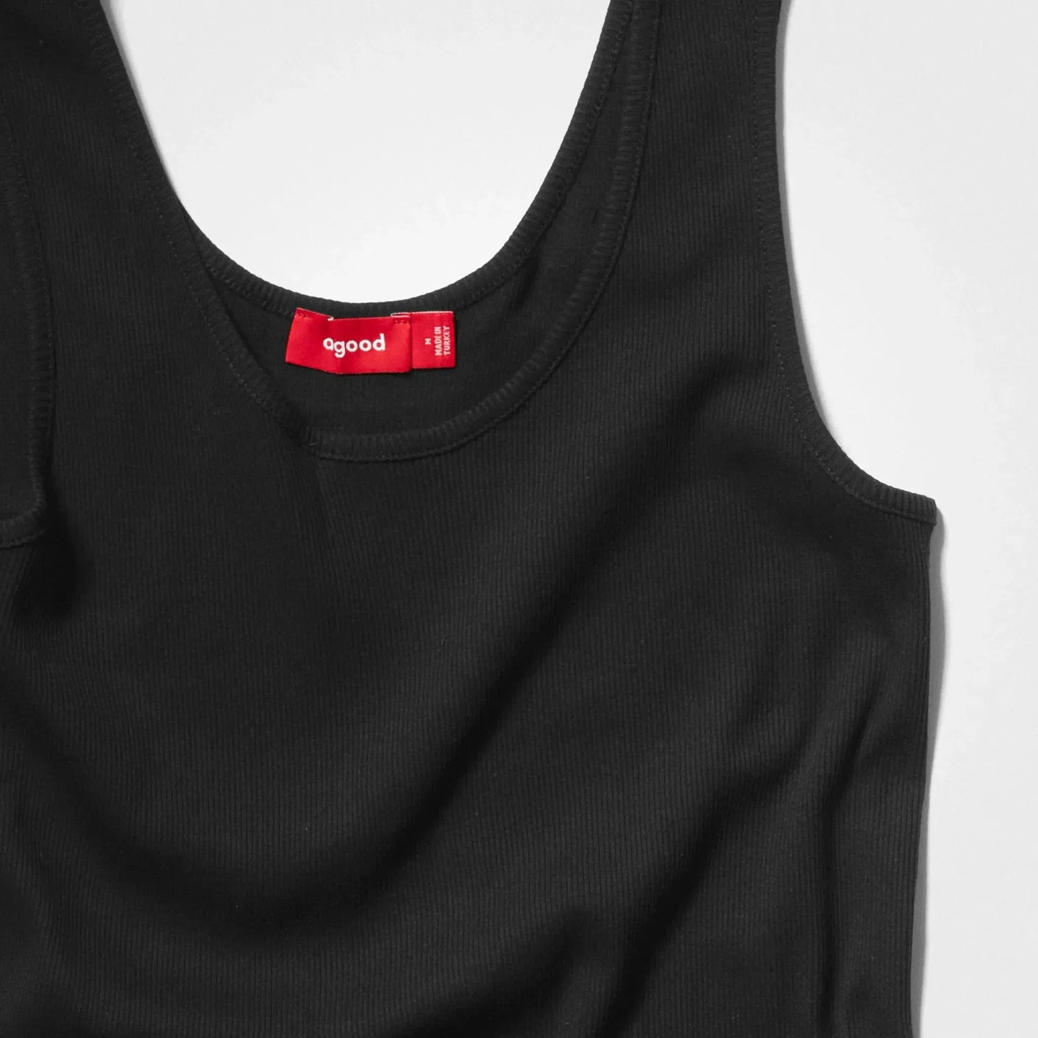 Women’s Recycled Cotton Tank Top, Black