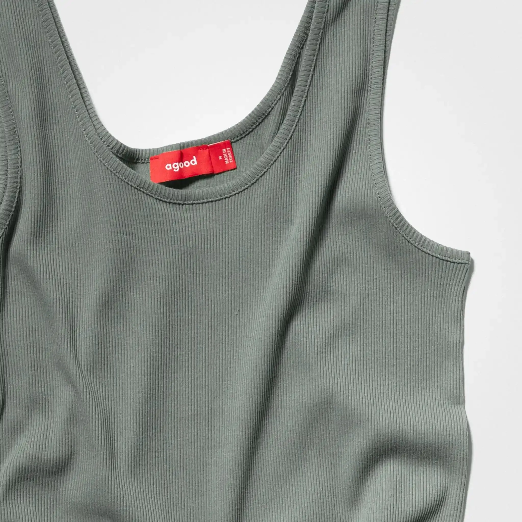 Women’s Recycled Cotton Tank Top, Sage