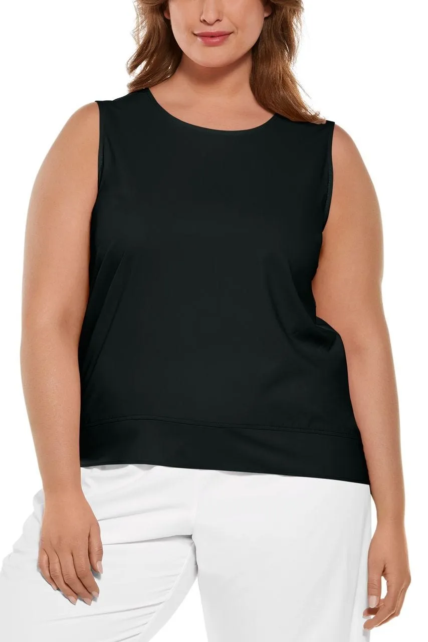 Women's St. Tropez Swing Tank Top | Black