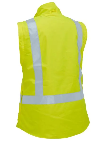 Women's Taped Hi Vis 5 in 1 Rain Jacket - BKL6975