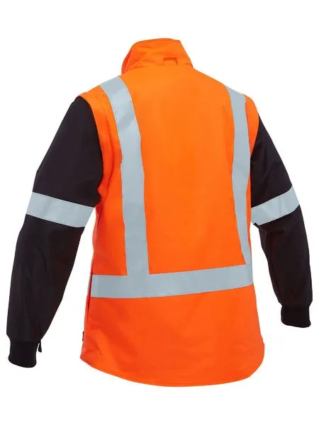 Women's Taped Hi Vis 5 in 1 Rain Jacket - BKL6975