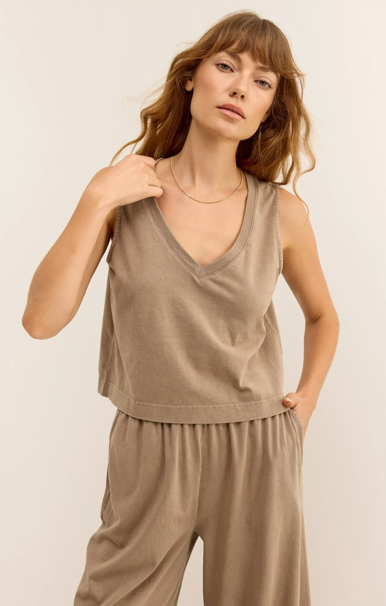 Z Supply Sloane V-Neck Top